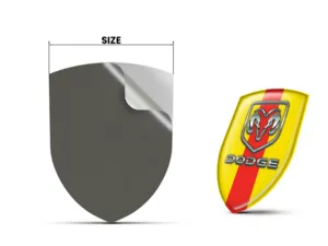 Dodge Windschutzaufkleber Stil Edition Hochwertig